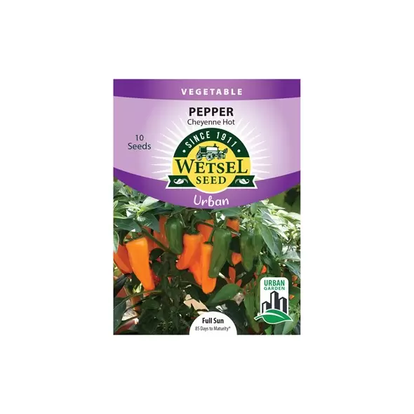 Pepper, Cheyenne Hot (patio) - 10 Seeds