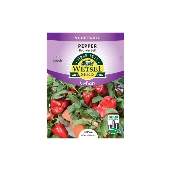 Pepper, Redskin Bell (patio) - 10 Seeds