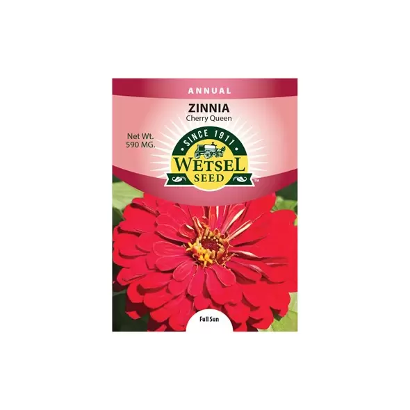 Zinnia, Cherry Queen 590 mg