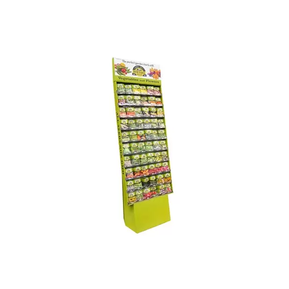 Wetsel 600PKT Vegetable Asst W/1 Floor Rack