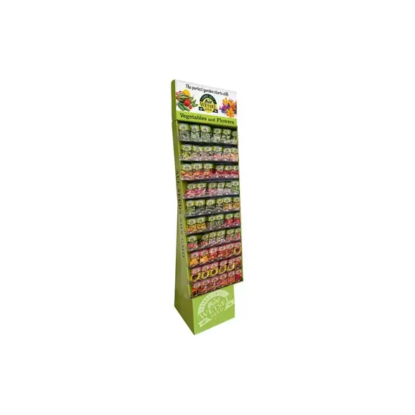 Wetsel 600PKT Veg/Flower Asst W/1 Floor Rack
