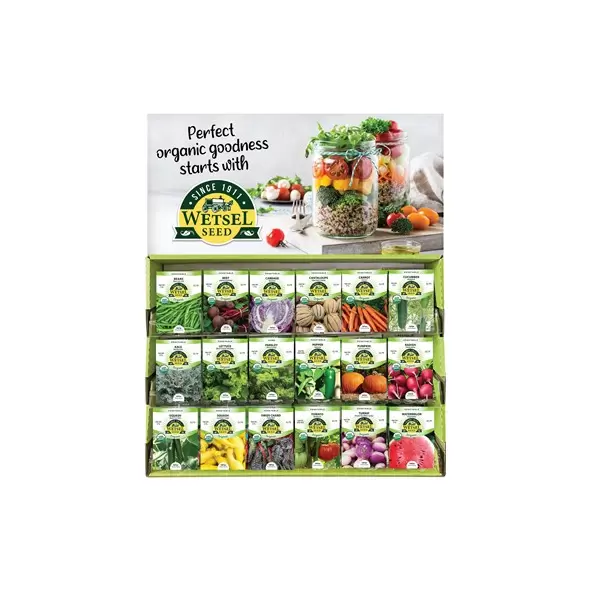 Wetsel 240PKT Organic Counter Display