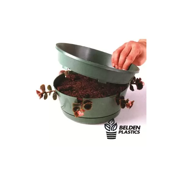 BLD 10.00 HANGING GARDEN WIRE HANGER GRN 25/CS 36CS/PL 690202