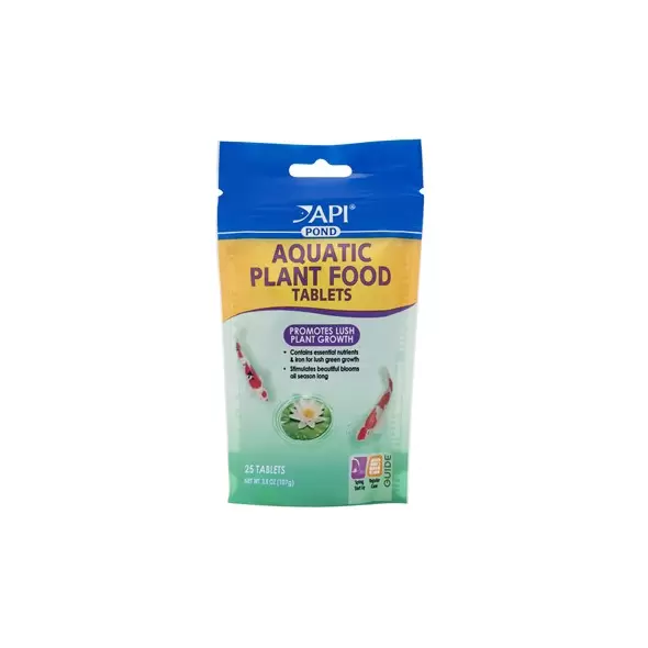 API Pond Aquatic Plant 25 Tablets