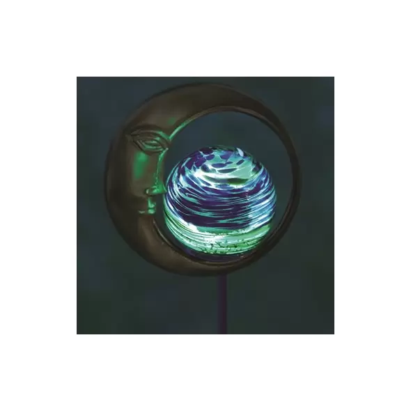E-V Illuminarie Moon Stake 36" Tall With 4" Globe