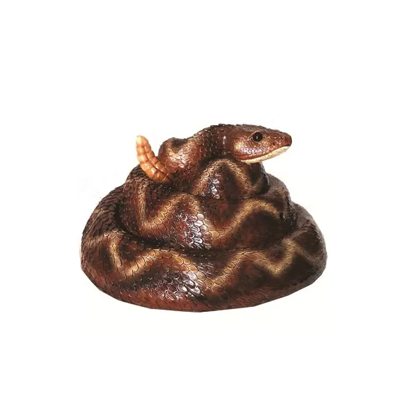 MCarr Rattler Snake Resin Statue