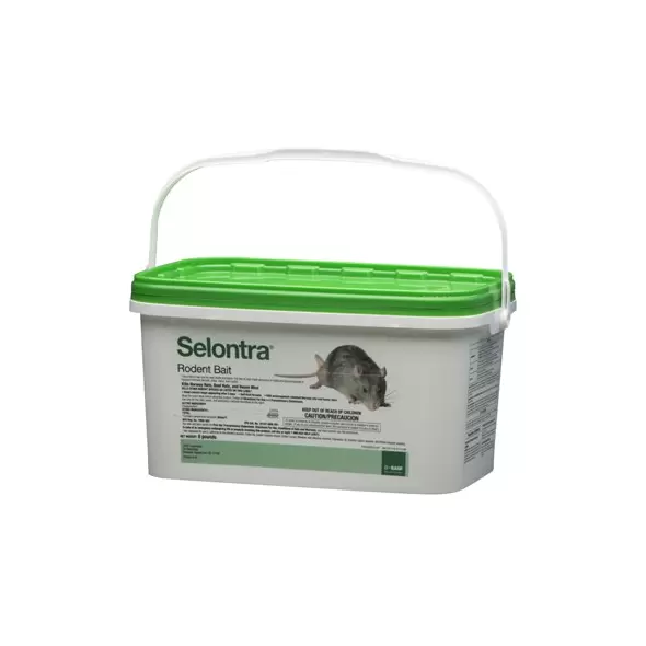 BASF Selontra Rodent Bait 8lb Pail ( cholecalciferol ) 182 baits per pail