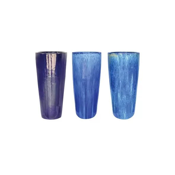 MCarr 15pc Tall Round Planter Pallet Mixed Colors