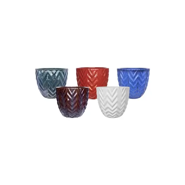 MCarr 40pc Chevron Planter Pallet Mixed Colors