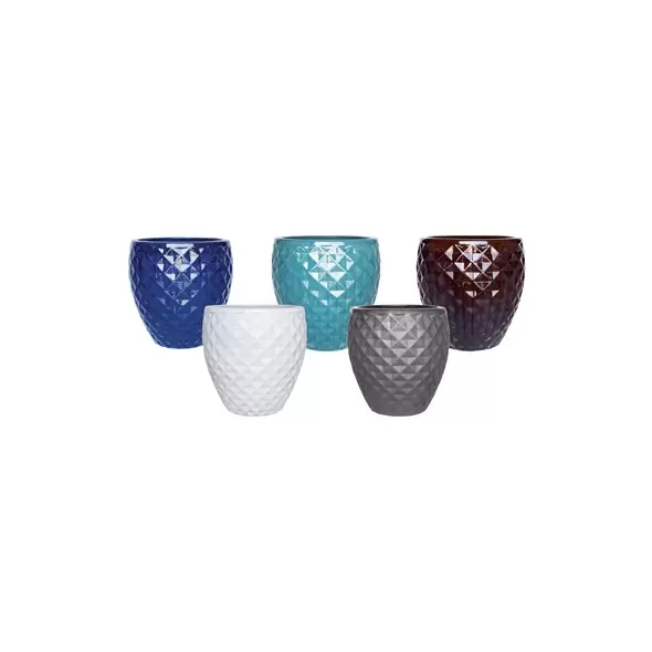 MCarr Tall Diamond Egg Planter Pallet Mixed Colors