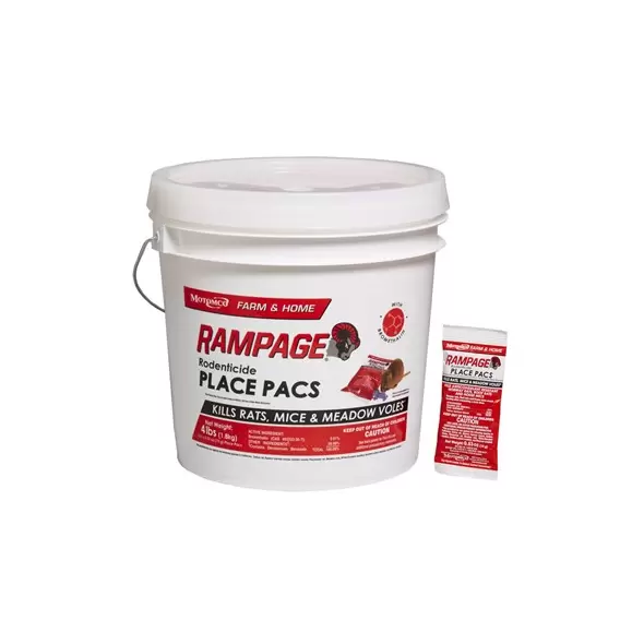 Motomco Rampage 121x15Gm Packs (2/Cs) ( bromethalin )