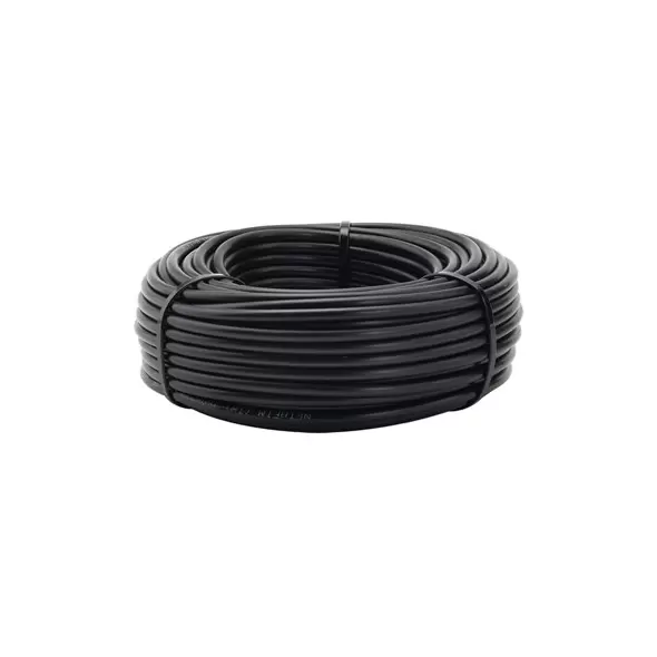 NET PE FLEX MICROTUBE 1000FT ROLL 5/3MM BLK