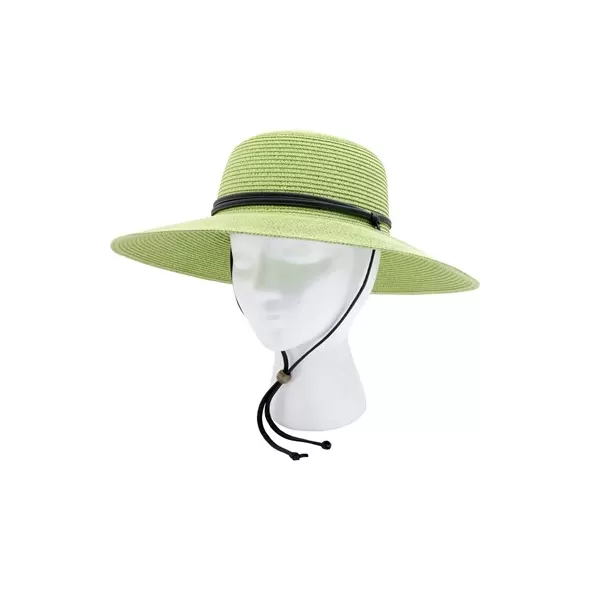 Sloggers Womens Braided Hat Tea Green Med UPF 50+