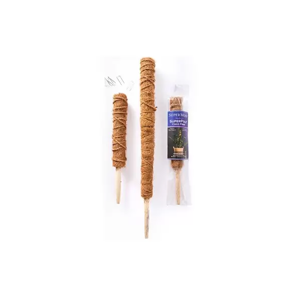 SuperMoss 18" Coco Pole Stack Natural