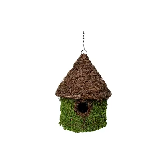 SuperMoss Woven Bird House Bungalow