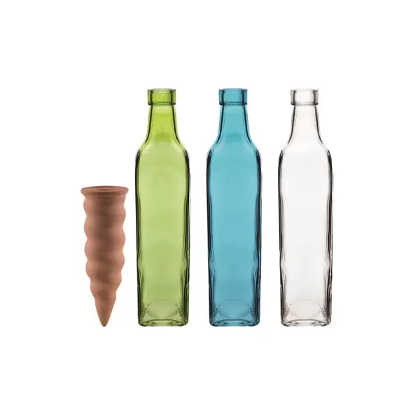 SSI Never Dry Plant Pal With Vintage Water Bottle Assortment