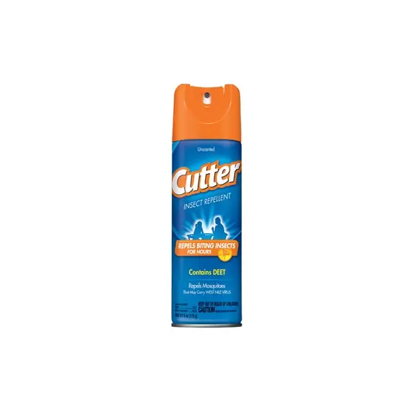 Cutter 6oz Unscented Aerosol Insect Repellent 10% Deet