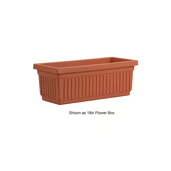 HC 24" Venetian Flower Box Clay Akro Mils