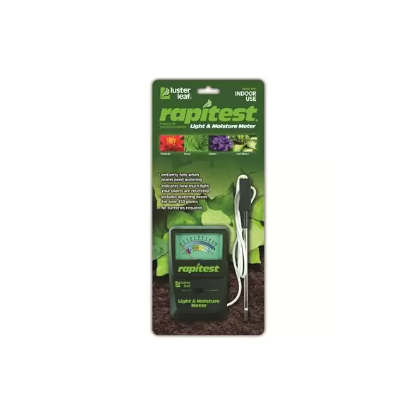 Luster Leaf Rapitest Moisture Light Combo Meter
