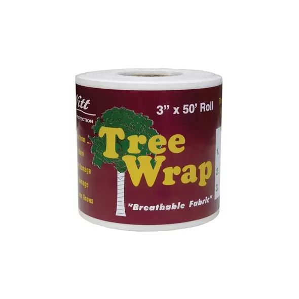Dewitt 3"x50' Retail Tree Wrap White