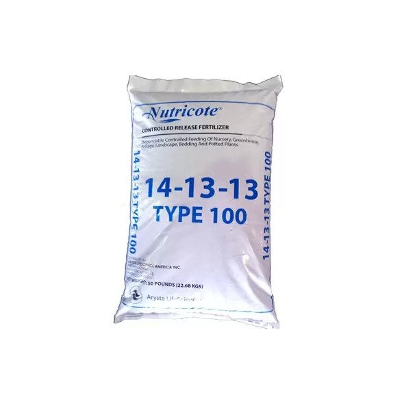 Nutricote NPK 14-13-13 T100 50Lb (replaces 14-14-14 ) (40/Pl)