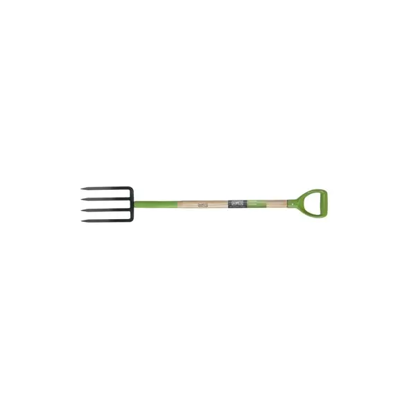 Ames 4 Tine Spading Fork Ash Handle 15Yr