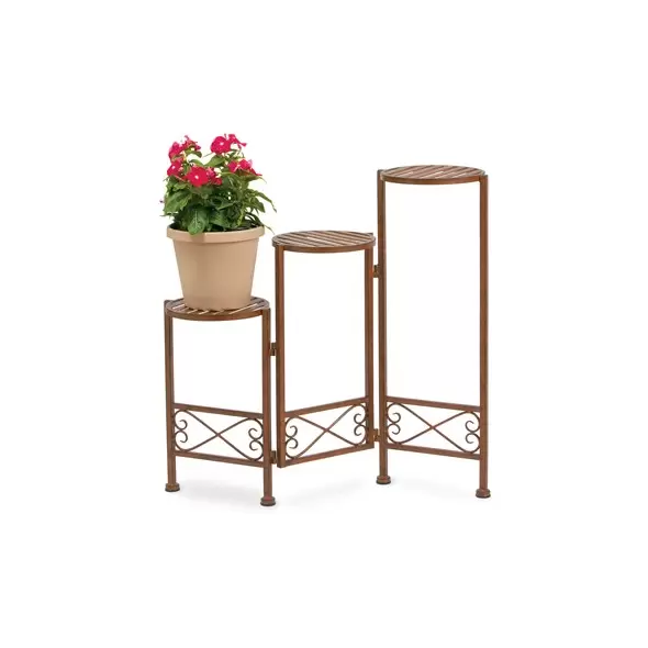 Deer Park 3 Step Folding Plant Stand