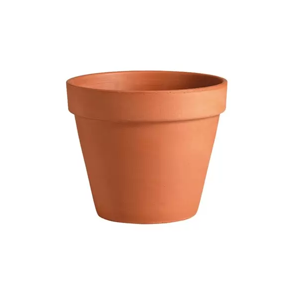 Deroma 2.1" Standard Pot Terra Cotta Clay Case Pack