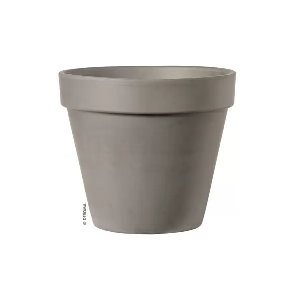 Deroma 3" Standard Pot Grafite Clay Case Pack