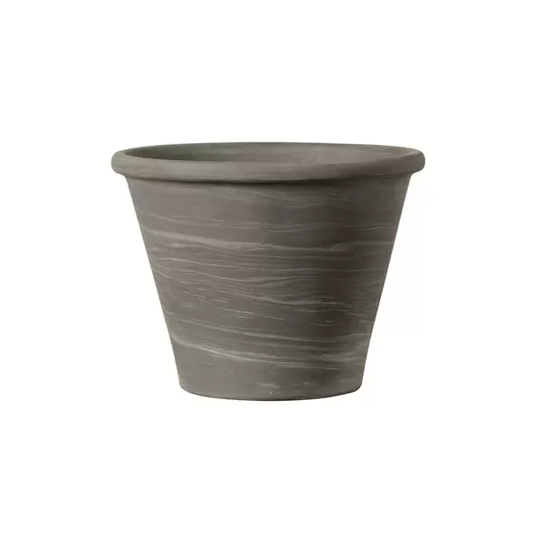 Deroma 8.3" Vasum Duo Pot Grafite Clay Case Pack