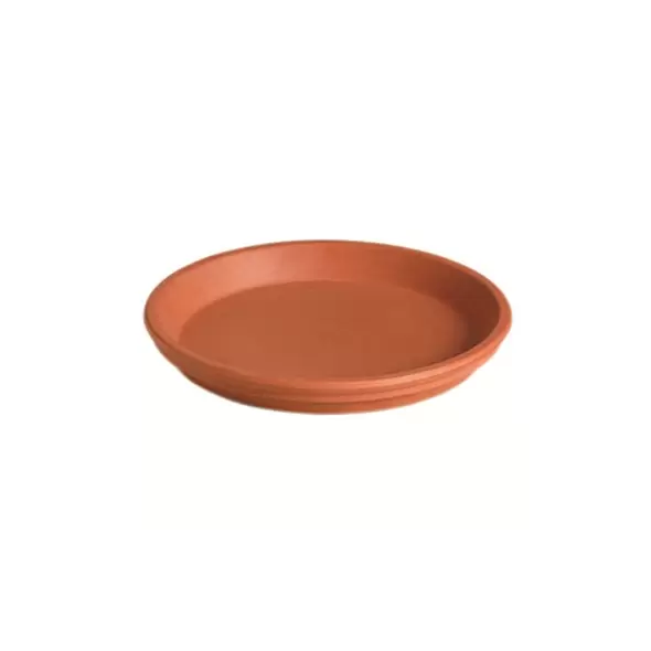 Deroma 5.9" Saucer Terra Cotta Clay Case Pack