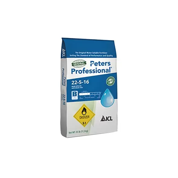 ICL Peters 22-5-16 Mum Special Black Iron 25lb (80/PL) Pallet Min HAZ