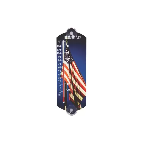 Headwind 10" EZ Read Deco In/Out Thermometer American Flag