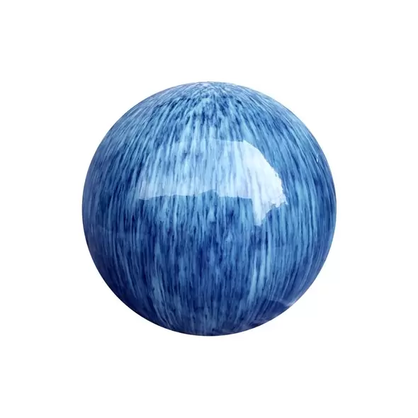 MCarr 12" Sphere Falling Blue