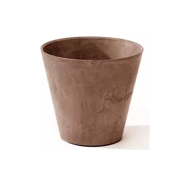 Artstone 12" Round Napa Planter Rust
