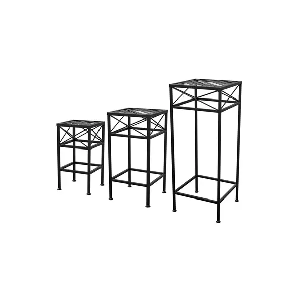 Panacea Nested Cross Hatch Plant Stand