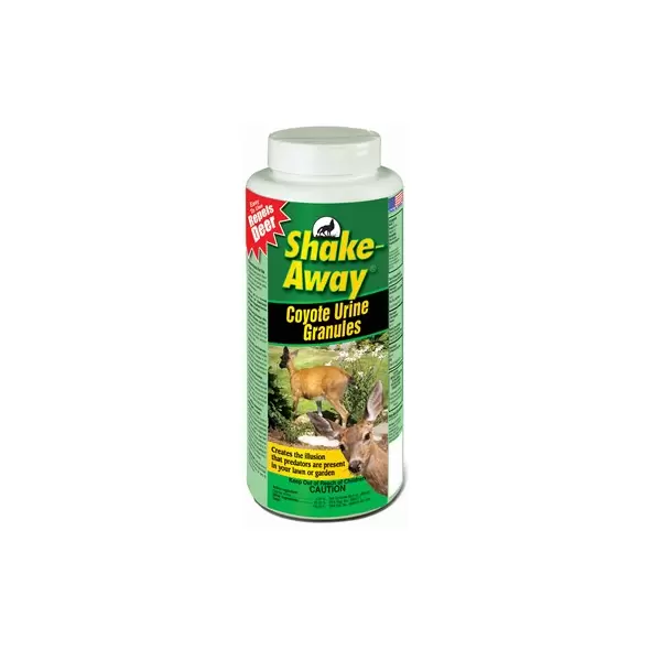 Shake Away 28.5oz Coyote Urine Granules Repellent For Deer