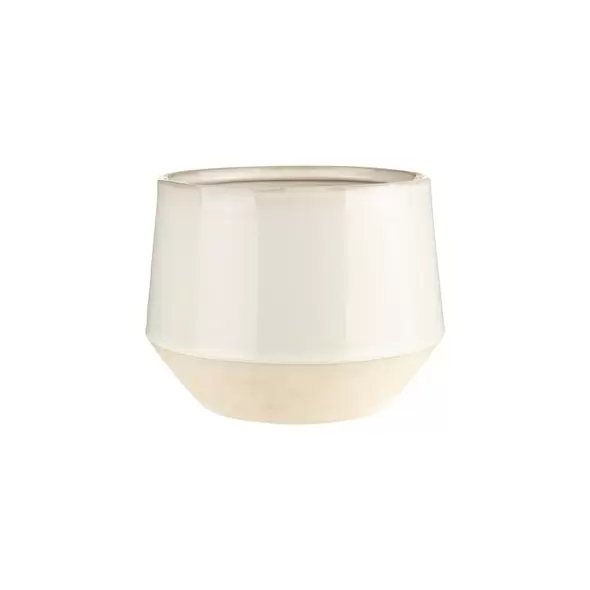 SSI Farmhouse 5.5" Tapered Crock White