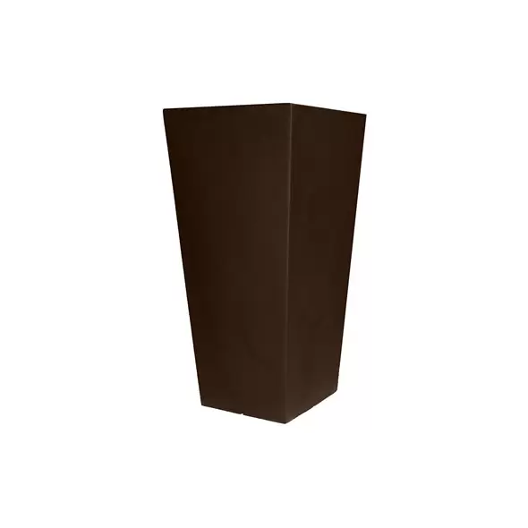 Tusco 32" Cosmo Tall Square Planter Espresso