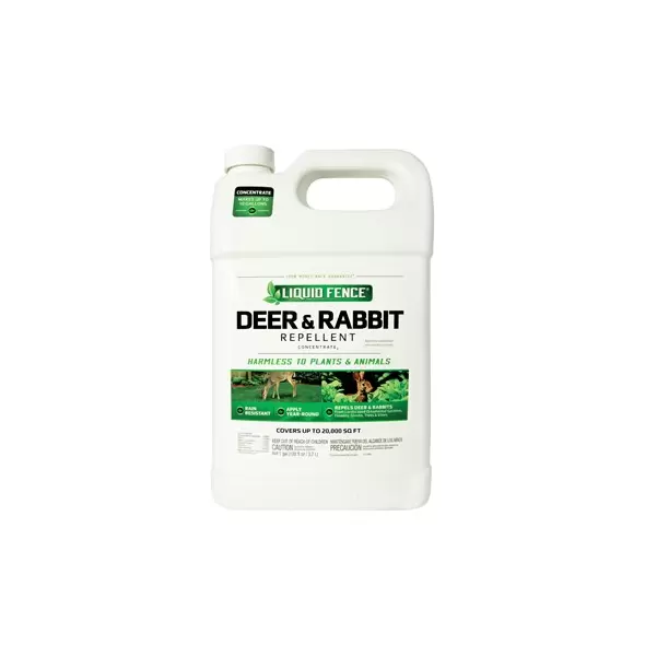 Liquid Fence 1gal Deer & Rabbit Repellent Concentrate