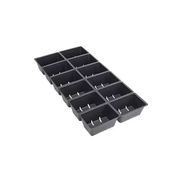 DLN 1201 STD INSERT BLK 100/CS 64CS/PL