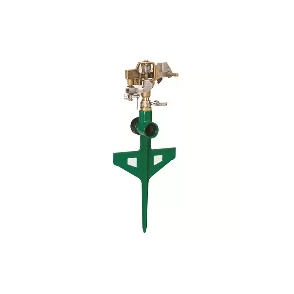 Dramm Colorstorm Impulse Stake Sprinkler Green