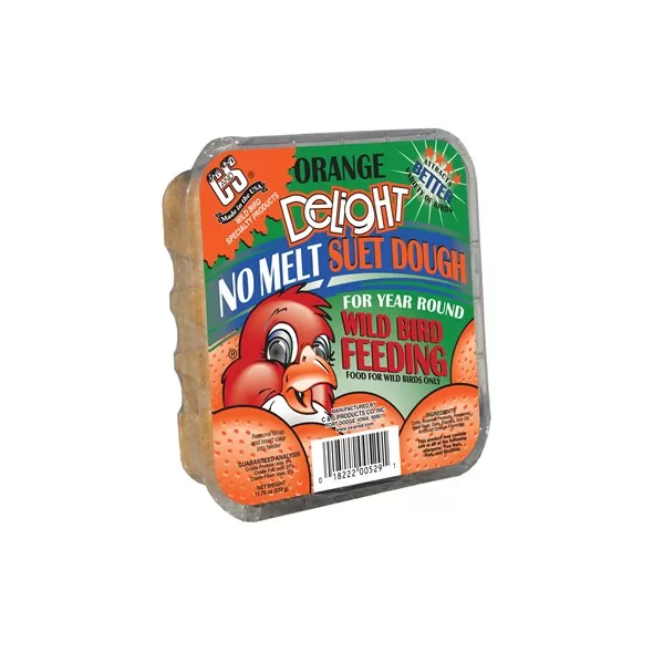 C&S 11.75oz Orange Delight No Melt Suet Dough