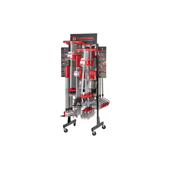 Corona 64pc Garden Tool Display with CT33XX Series
