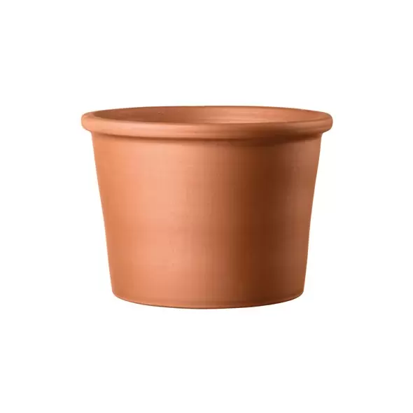 Deroma 3.39" Cylinder Pot Terra Cotta Case Pack