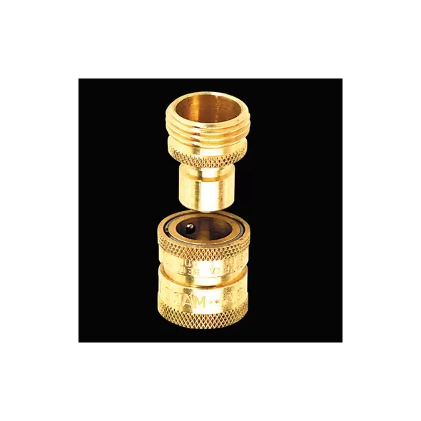 Dramm Brass Quick Disconnect M&F Pair In Clamshell Package