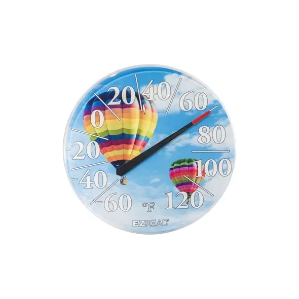 Headwind 12.5" EZ Read Dial Thermometer Hot Air Balloons