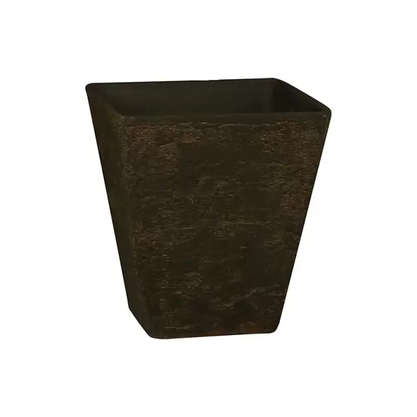 HC 16" Tahoe Tall Square Birch Planter Falcon Brown Listo