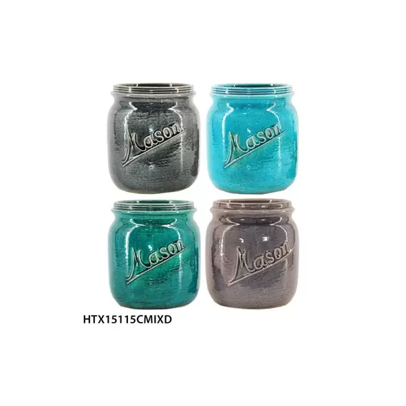 MCarr 16PC 5.1" Mason Tall Jar Set