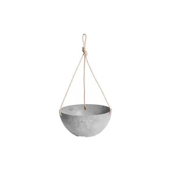 Artstone Napa 12" Hanging Bowl Grey